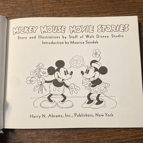 Vintage 1988 Mickey Mouse Movie Stories Book. Intro by Maurice Sendak - Picture 3 of 15